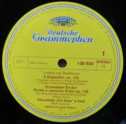 LP - Ludwig van Beethoven - Wilhelm Kempff - Bagatelles