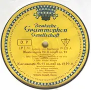 LP - Beethoven - Klaviersonaten Nr. 14, 8, 23 ' Pathétique', 'Mondschein-Sonate' & 'Appassionata'