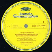 Double LP - Beethoven - 4 Klaviersonaten - 4 Piano Sonatas (Wilhelm Kempff) - Gatefold