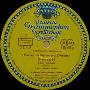LP - Beethoven - Konzert Für Violine Und Orchester Op. 61 - Red Stereo