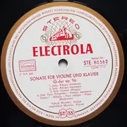 LP - Beethoven - Violin and Piano Sonata Op. 30 Nr. 2 und Op. 96
