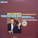 LP - Ludwig van Beethoven - Yehudi Menuhin , Philharmonia Orchestra , Wilhelm Furtwängler - Violinkonzert D-Dur Op.61