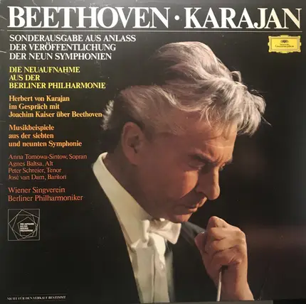 Beethoven - Sonderausgabe Aus Anlass Der Veröffentlichung Der Neun Symphonien