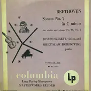 Beethoven - Sonata No. 7 In C Minor For Violin And Piano, Op. 30, No. 2