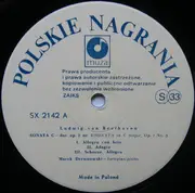 LP - Ludwig van Beethoven , Marek Drewnowski - Sonata In C Major, Op.2 No 3, Sonata in E Minor, Op.90