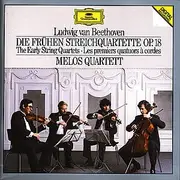 CD - Ludwig van Beethoven , Melos Quartett - Die Frühen Streichquartette Op. 18 = The Early String Quartets = Les Premiers Quatuors À Cordes - Fatcase