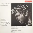 LP - Beethoven - Sonaten Für Klavier Und Violoncello G-moll Op. 5 Nr. 2 / A-dur Op. 69