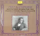 LP - Beethoven (Klemperer) - Symphonie Nr. 1 / Ouvertüren: Coriolan, Egmont, Leonore III - historic