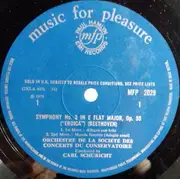 LP - Ludwig Van Beethoven , Orchestre De La Société Des Concerts Du Conservatoire , Carl Schuricht - Symphony No. 3 In E Flat Op. 55 'Eroica'