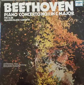 Ludwig Van Beethoven - Piano Concerto No. 1 In C Major, Op. 15 /  Gluck: Gavotte