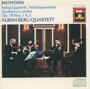 CD - Beethoven - String Quartets =  Streichquartette = Quatuors À Cordes Op. 18 Nos. 1 & 2