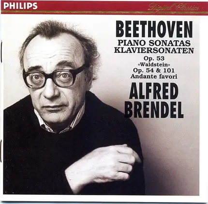 Beethoven / Alfred Brendel - Piano Sonatas Op. 53 «Waldstein» • 54 & 101 • Andante Favori
