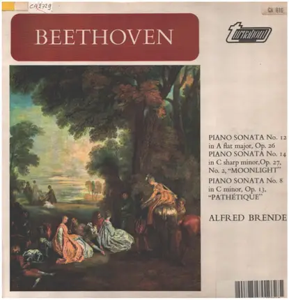 Ludwig Van Beethoven , Alfred Brendel - Piano Sonata No. 12 In A Flat Major, Op. 26 / Piano Sonata No. 14 In C Sharp Minor, Op. 27, No.2, "