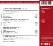 CD - Beethoven / Alfred Brendel - Piano Sonatas = Klaviersonaten: Op. 31, No. 1 • Op. 31 No. 2 «Der Sturm» = «Tempest» = «La Tempête» • Op. 31 No. 3