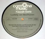 LP - Beethoven - Konzert D-dur Für Klavier Und Orchester Nach Dem Violinkonzert Op. 61