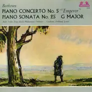 Ludwig van Beethoven , Andor Foldes , Berliner Philharmoniker , Ferdinand Leitner - Piano Concerto No. 5 'Emperor' And Sonata No. 25 G Major