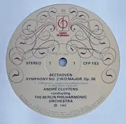 LP - Beethoven - Symphony No.2 In D/Overture: Egmont