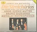 Double CD - Ludwig van Beethoven , Anne-Sophie Mutter , Bruno Giuranna , Mstislav Rostropovich - Die Streichtrios = The String Trios = Les Trios Pour Cordes