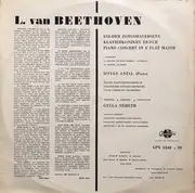 LP - Beethoven / Antal István - Esz Dúr Zongoraverseny = Klavierkonzert, Es-Dur