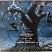 LP - Ludwig van Beethoven / Arthur Rubinstein - 'Appassionata' And 'Pathétique' Sonatas - red seal