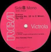 LP - Beethoven - Beethoven Sonatas - No.30 In E, Op.109; No.32 In C Minor, Op.111