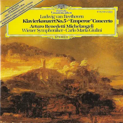 Ludwig van Beethoven , Arturo Benedetti Michelangeli , Wiener Symphoniker , Carlo Maria Giulini - Klavierkonzert No. 5 • "Emperor" Concerto