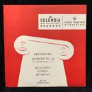 LP - Beethoven - Quartet No. 14 In C-sharp Minor, Op. 131 - Mono