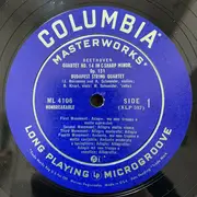 LP - Beethoven - Quartet No. 14 In C-sharp Minor, Op. 131 - Mono
