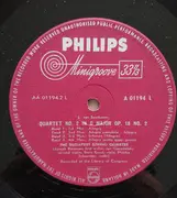 LP - Beethoven / Budapest String Quartet - Streichquartett F-Dur Op. 18,1 / Streichquartett G-Dur Op. 18,2