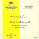 10'' - Ludwig van Beethoven , Berliner Philharmoniker , Eugen Jochum - Sinfonie Nr. 8 F-dur Op. 93