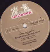 LP - Beethoven -  F. Fricsay w/ Berliner Philharmoniker - 5. Symphonie