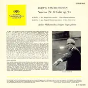 10'' - Ludwig van Beethoven , Berliner Philharmoniker , Eugen Jochum - Sinfonie Nr. 8 F-dur Op. 93