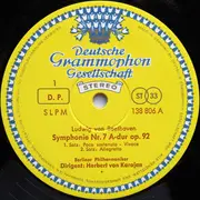 LP - Ludwig Van Beethoven , Berliner Philharmoniker ∙ Herbert von Karajan - Symphonie Nr. 7