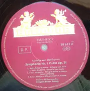 LP - Beethoven - Symphonien Nr.1 & Nr.8