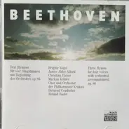 Ludwig van Beethoven , Brigitte Vogel , Janice Alder-Alford , Christian Elsner , Markus Köhler , Kr - Drei Hymnen Für Vier Singstimmen Mit Begleitung Des Orchesters Op. 86= Three Hymns For Four Voices