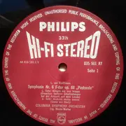 LP - Ludwig van Beethoven , Bruno Walter , Columbia Symphony Orchestra - Pastoral - large Hi-Fi