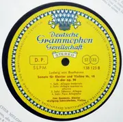 LP - Beethoven - Violinsonaten C-Moll Op.30 Nr.2 - G-Dur Op.96 - tulip rim