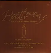 LP-Box - Beethoven - Five Piano Concertos. Bernard Haitink - Box-set + booklet