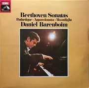LP - Ludwig van Beethoven , Daniel Barenboim - Beethoven Sonatas: Pathétique * Appassionata * Moonlight