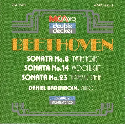 Beethoven - Sonata No. 8 "Pathetique" / No. 14 "Moonlight" / No. 23 "Appassionata"