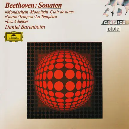 Beethoven - Piano Sonatas Nos. 14 "Moonlight", 26 "Les Adieux", 17 "The Tempest"