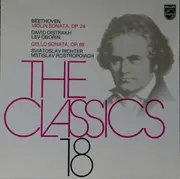 LP - Beethoven - Die Klassik Diskothek 19 - Beethoven Violinsonate Op.24 'Frühlingssonate', Cellosonate Op.69