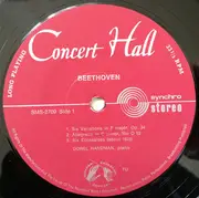 LP - Ludwig van Beethoven , Dorel Handman - Recital