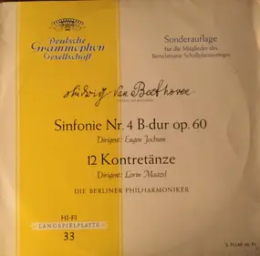 Ludwig Van Beethoven - Sinfonie Nr.4 B-dur op.60 / 12 Kontretänze