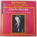 LP - Ludwig van Beethoven , Edwin Fischer Solist and Conductor Philharmonia Orchestra - Konzert Fur Klavier Und Orchestr Nr. 3 C-mall, Op. 37