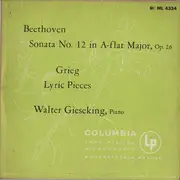 LP - Beethoven / Grieg - Sonata No. 12 Op.26 / Lyric Pieces