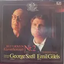 LP - Ludwig van Beethoven , Emil Gilels , The Cleveland Orchestra , George Szell - Klavierkonzert Nr. 2 B-Dur, 'Mondschein' Sonate