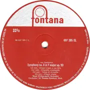 LP - Ludwig van Beethoven , Felix Mendelssohn-Bartholdy , The Royal Philharmonic Orchestra , Sir Thomas - Beethoven Symphonie Nr. 8 / Mendelssohn Symphonie Nr. 4 'Italienische'