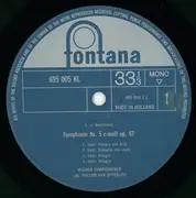 LP - Beethoven / Schubert - Symphonie Nr.5 / Unvollendete