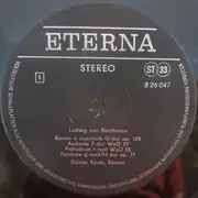 LP - Beethoven - Sätze Und Stücke Für Klavier